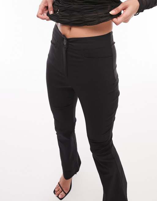 Topshop - Bengaline - Bukser med svaj i sort, 4 af 4