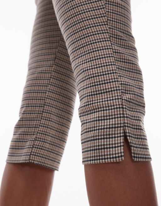 Plaid capri pants online