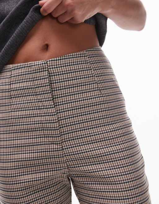 Topshop plaid pants clearance