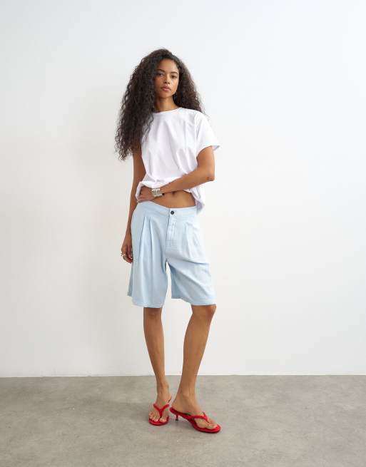 Topshop - Bermuda - Bleu ciel, 2 de 5