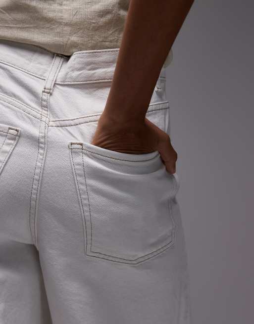 Topshop - Bermuda en jean - Os, 4 de 5
