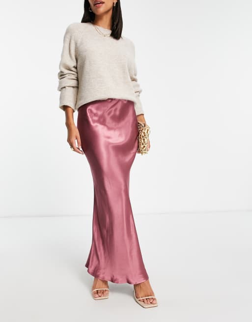 Rose store maxi skirt