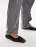 Topshop – Jogginghose aus Cord in Braun