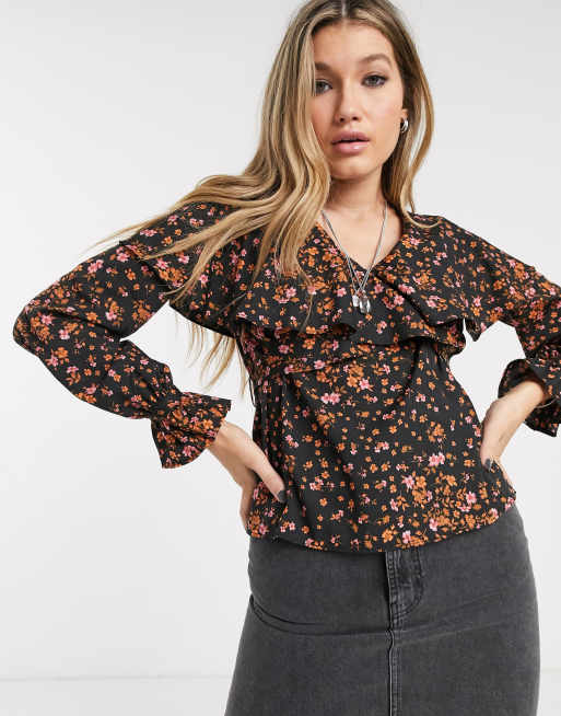 Asos best sale floral blouse