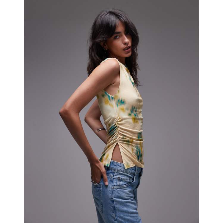 Jean Paul Gaultier Mesh Floral Flower Rose Symbol Butterfly