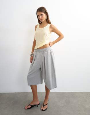Board shorts in grey marl