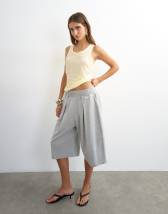 Topshop board shorts in grey marl