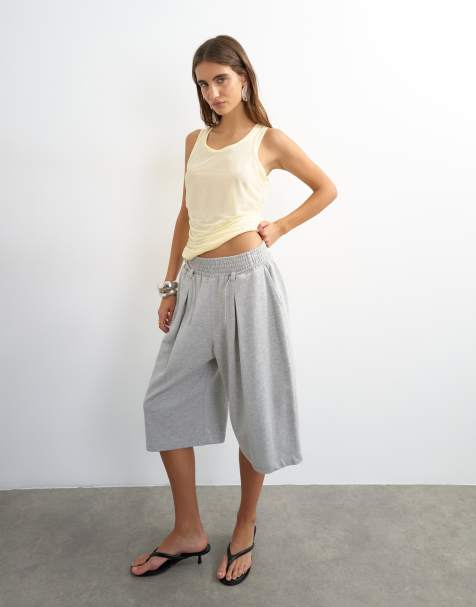 Topshop Boardshorts in Grey Marl - view 1