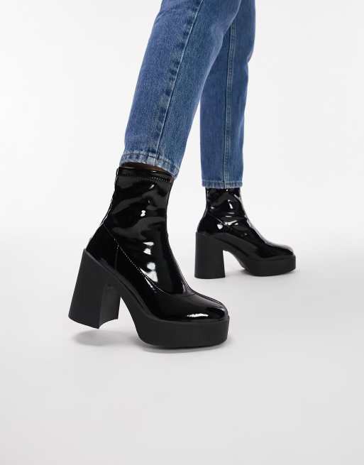 Topshop on sale bobby boots