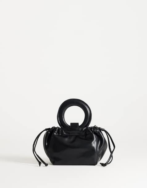 Topshop - bolso pequeño de mano en negro - view 1