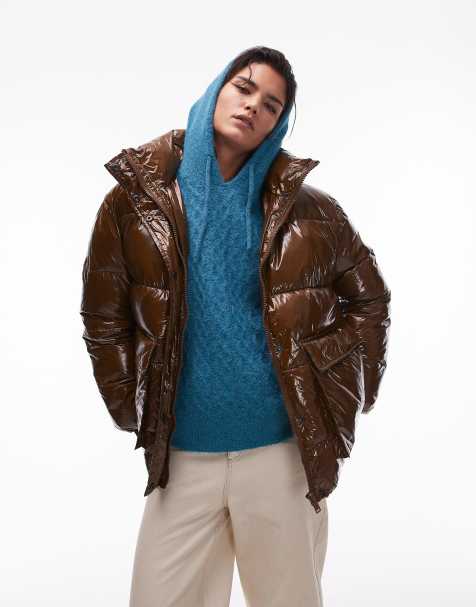 Topshop - Bomber matelassé - Chocolat - view 1