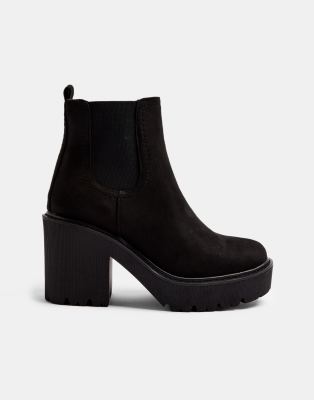 bottine noir femme talon