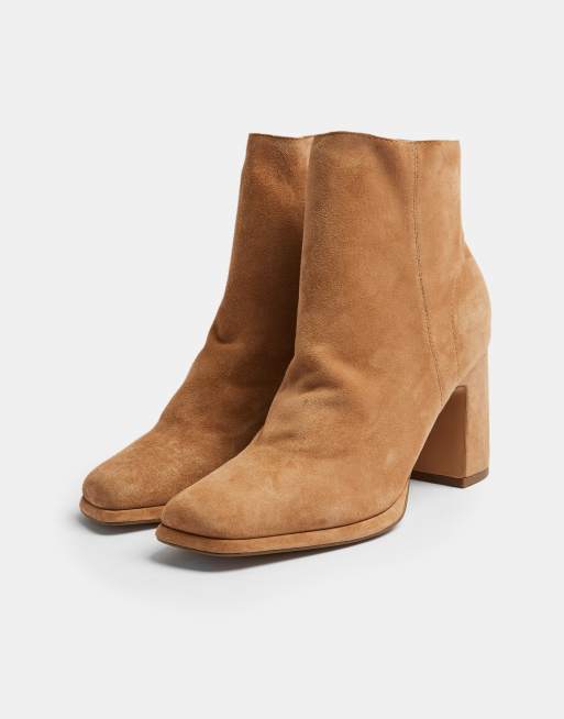 Bottines en 2024 daim camel