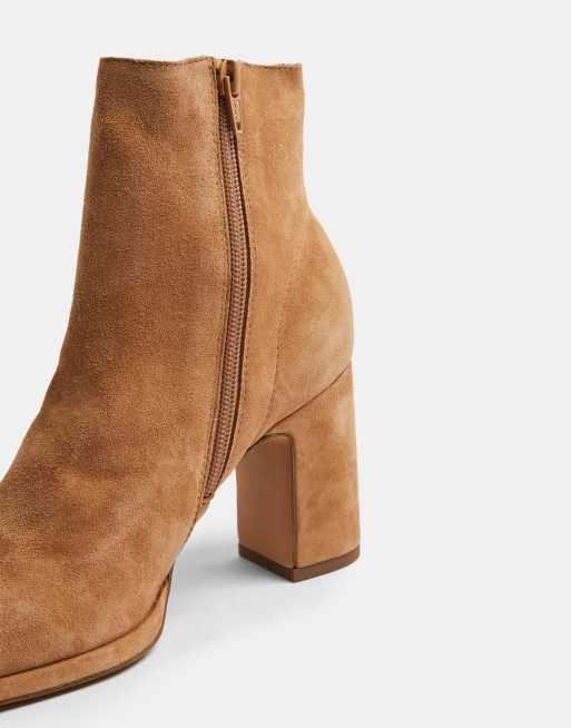 Boots en 2025 daim camel