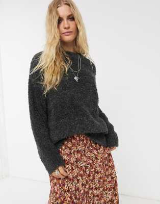 boucle sweater