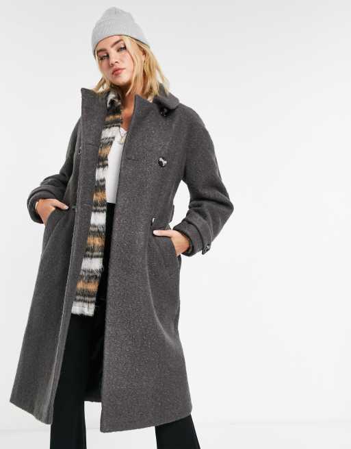 Topshop petite clearance boucle coat