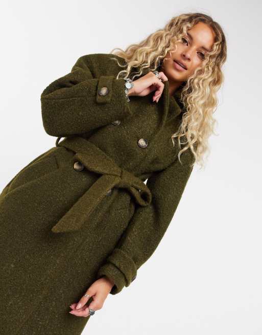 Khaki 2025 topshop coat