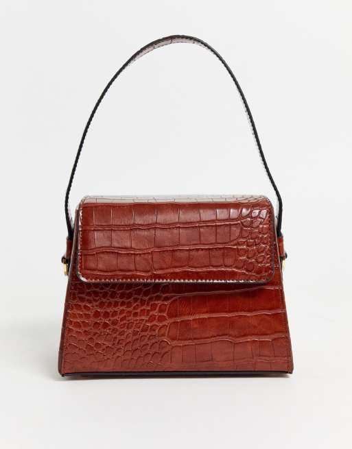 Snake print bag on sale topshop