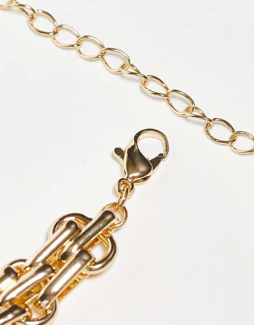 Chaîne Dorée Topshop - Bijou Occasion - Style Chaine Simple