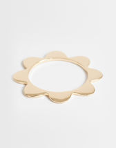 Topshop Bradley bangle in gold