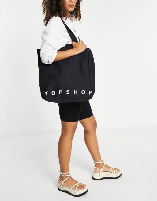 Topshop tote bag discount canvas