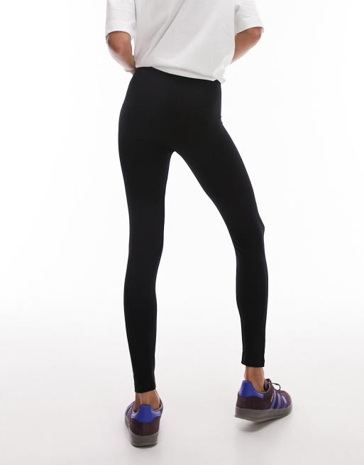 Black branded leggings hotsell