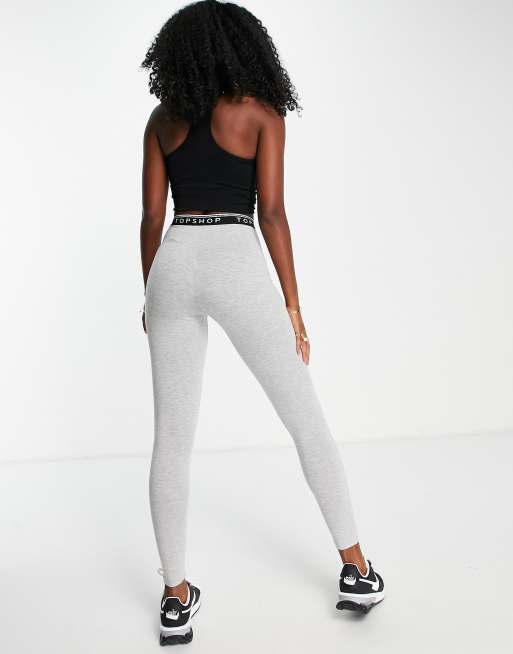 Grey adidas deals leggings topshop