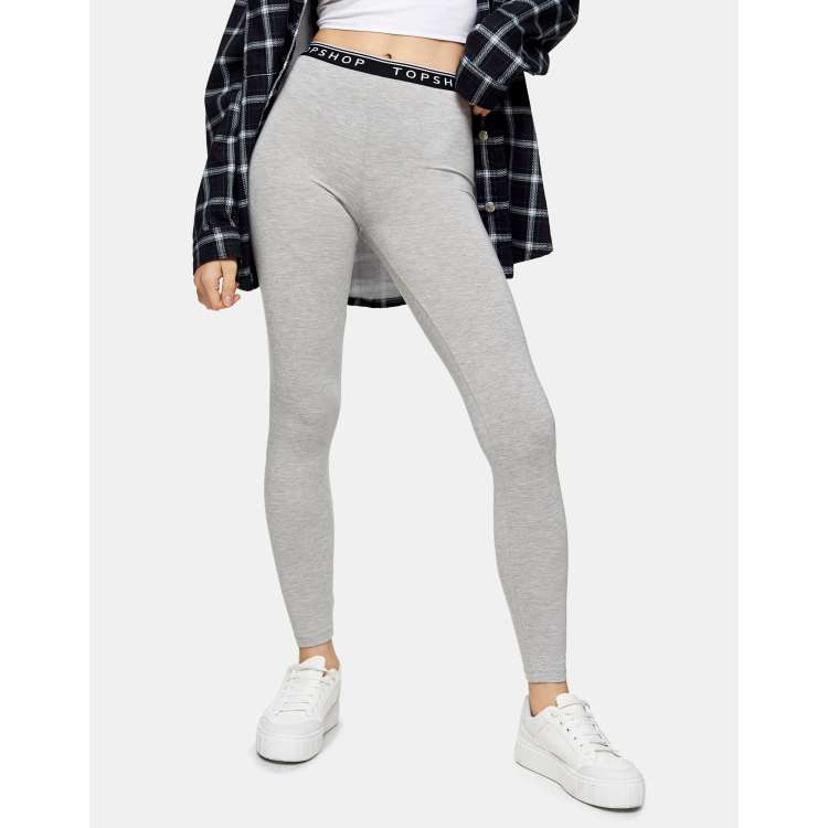 Tartan leggings topshop discount