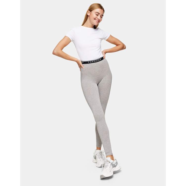 Topshop leggings grey top