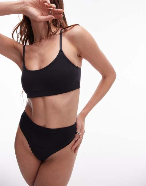 Topshop - Brassière ultra douce - Noir - view 1