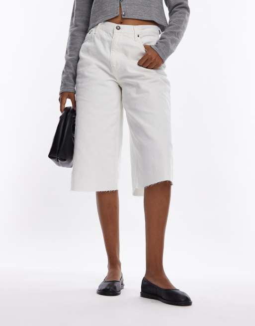 Topshop Brianna unlined leather ballet flats in black