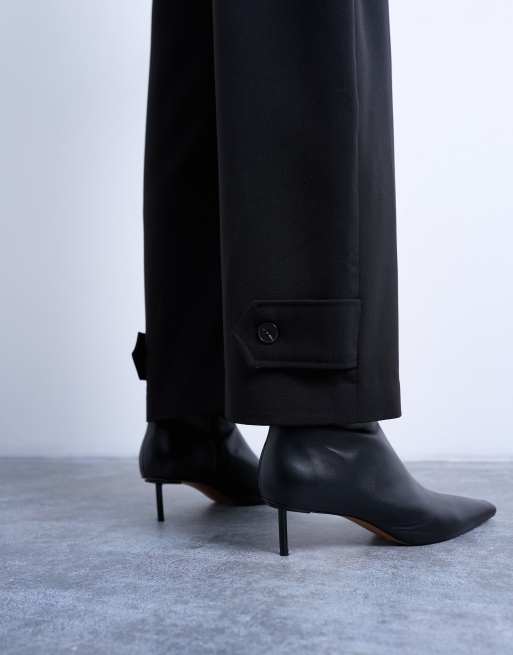 Topshop - Broek met ballonpijpen in zwart, 5 van 5