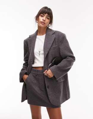 Topshop hot sale oversized blazer