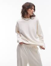 ASOS DESIGN long sleeve linen look maxi dress with ruffle skirt in stone