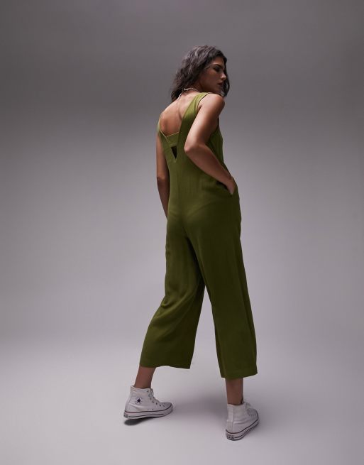 Jumpsuit cheap khaki zara