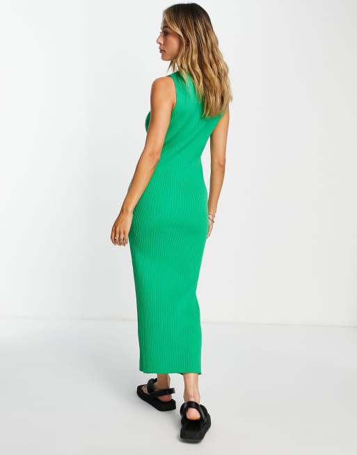 Topshop button hot sale through midi dress