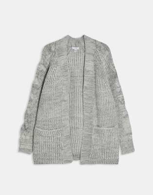 topshop cable knit cardigan