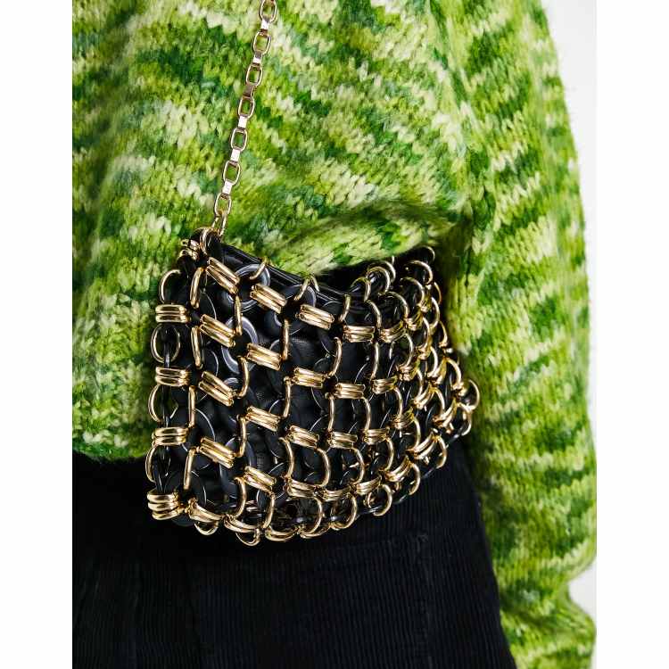 Topshop cage bag top