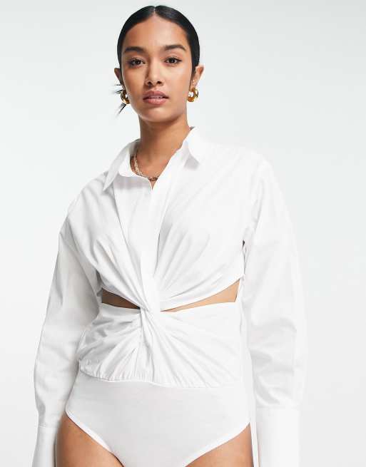 Camicia bianca a body discount