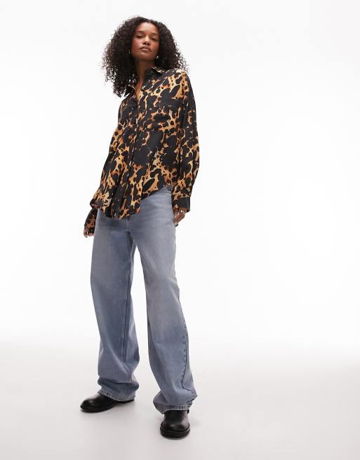 Zara best sale camicia animalier
