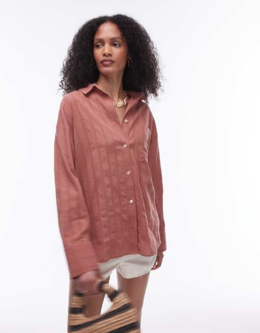 Camicia color cipria on sale