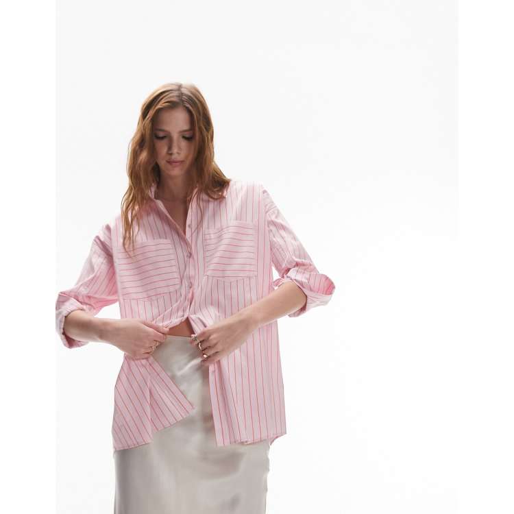 Camicia hot sale rosa zara