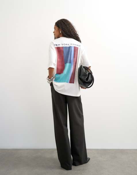 Topshop - camiseta gráfica 'New York Edition' en crudo - view 1