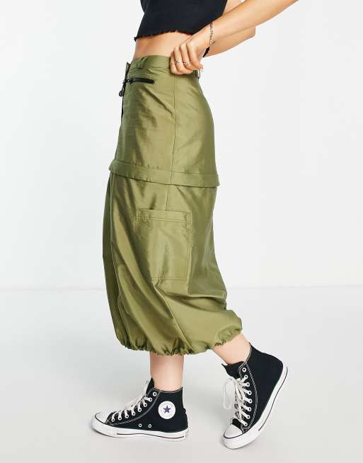 Utility skirt hot sale topshop