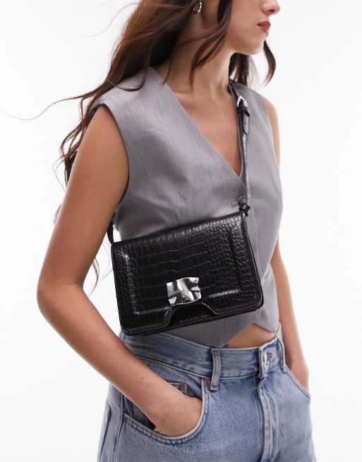 Croc bag topshop deals