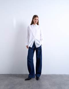 Carpenter barrel jean in indigo rinse