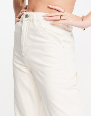 topshop beige jeans