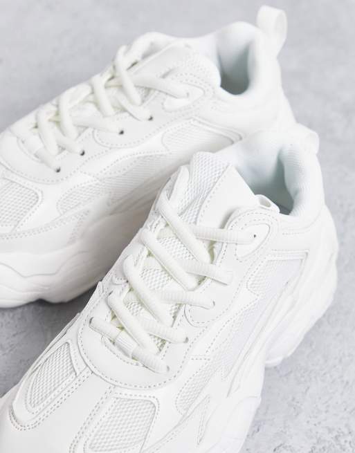 Topshop chunky hot sale white trainers