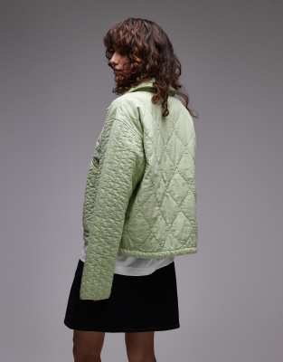 Topshop Casual Quilted Liner Jacket
