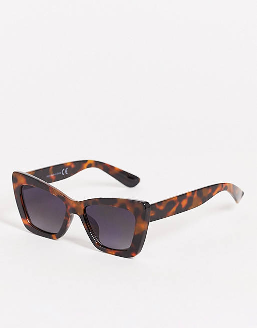 Topshop cateye tortoiseshell sunglasses